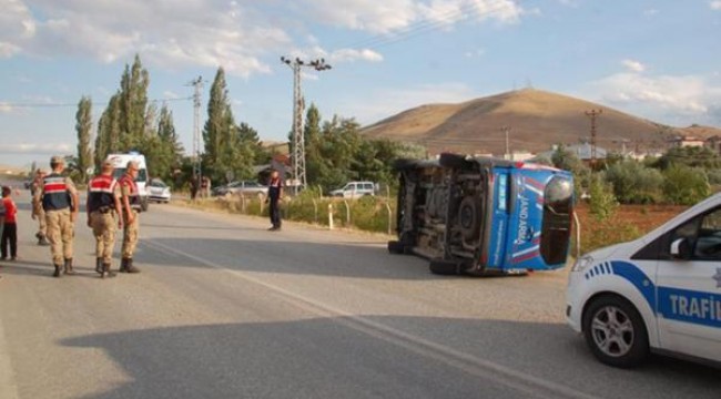 Afşin'de zincirleme kaza: 3’ü asker, 1'i güvenlik korucusu 8 yaralı