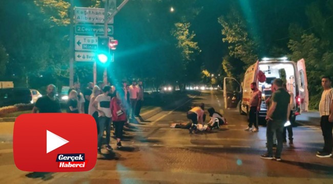 Alkollü sürücü dehşeti kamerada
