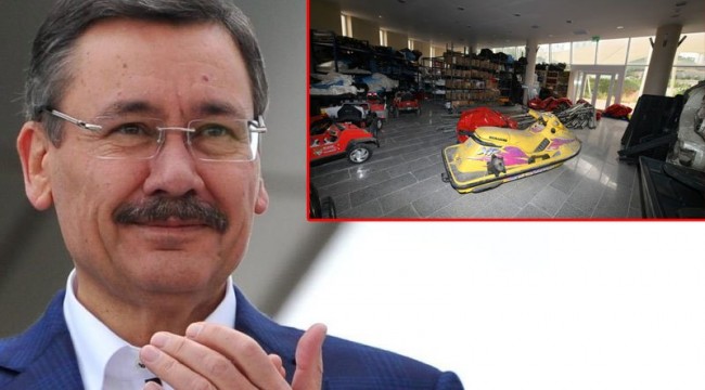 Ankara'da depoda bulunan jet ski için Melih Gökçek'ten açıklama
