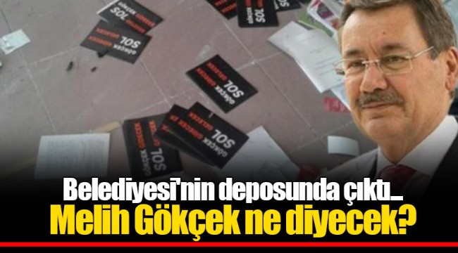 Belediyesi'nin deposunda çıktı... Melih Gökçek ne diyecek?