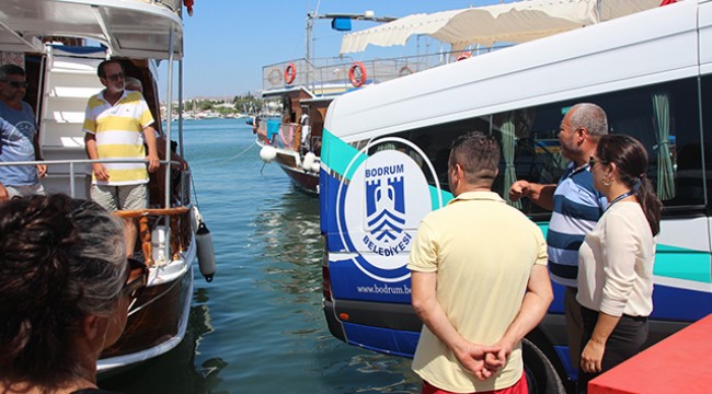 Bodrum'da ilginç kaza