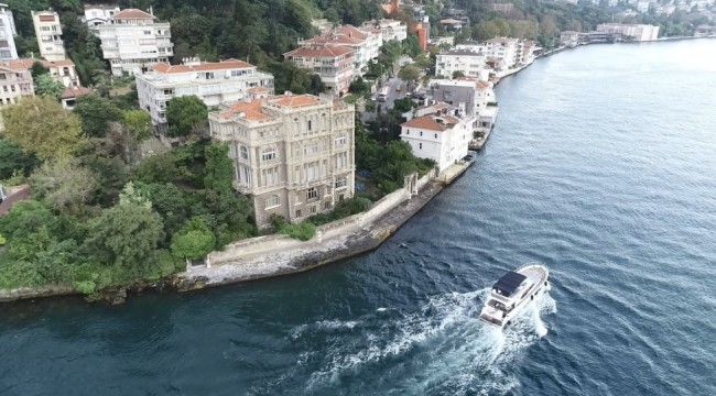 Boğaz'ın şato görünümlü yalısı 550 milyon TL'ye satışta: 'Boris Johnson'ın dedesi de bir müddet burada yaşamış'