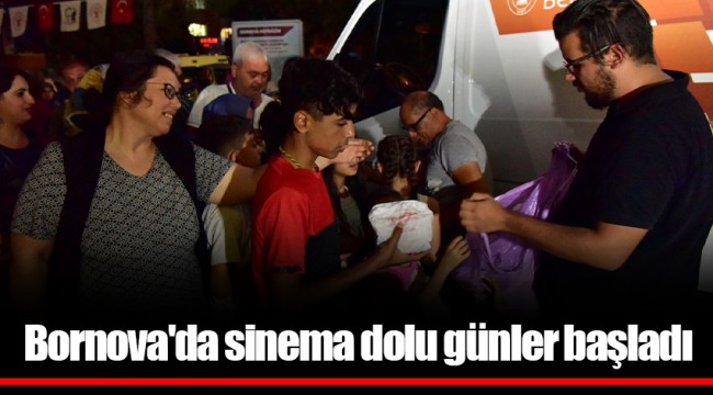 Bornova'da sinema dolu günler başladı