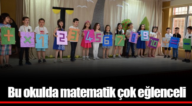 Bu okulda matematik çok eğlenceli 