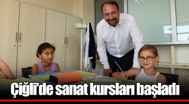 Çiğli’de sanat kursları başladı