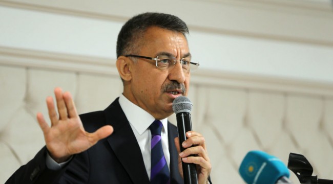 Cumhurbaşkanı Yardımcısı Fuat Oktay: Söz konusu toprak ve vatan olunca biz hiçbir şeyi düşünmeyiz