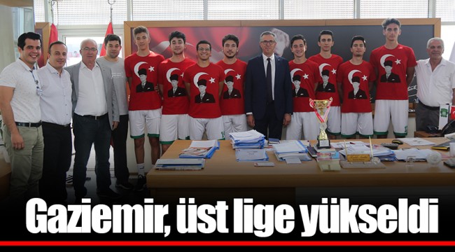 Gaziemir, üst lige yükseldi