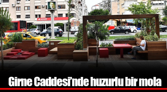 Girne Caddesi’nde huzurlu bir mola