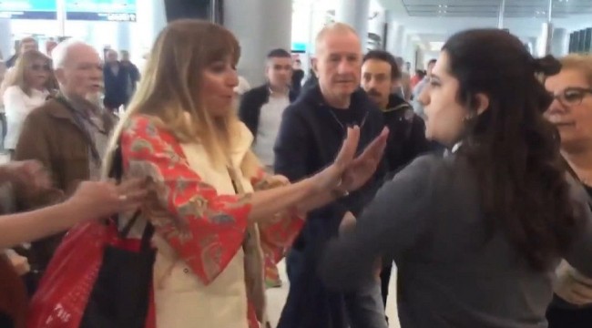 Havalimanı personeline 'Hop hop hop, temas yok' diyen ve hakaret eden yolcu için istenen ceza belli oldu