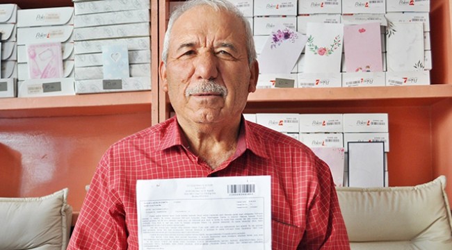 Hiç gitmediği İstanbul'dan ceza geldi