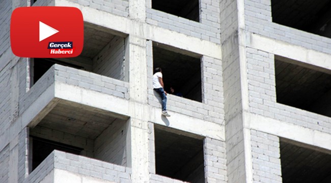 İşlerini güçlerini bıraktılar, intihar girişimini izlemeye koştular