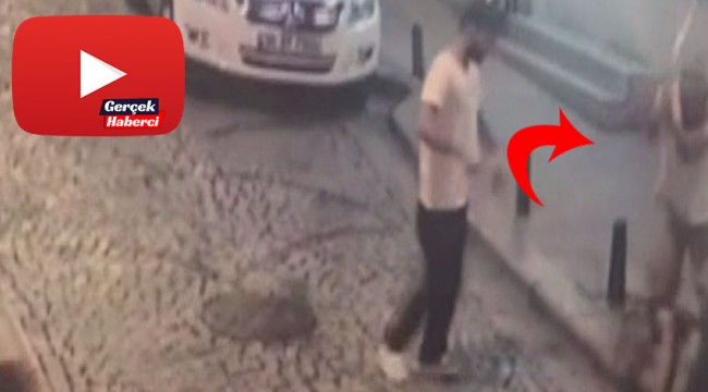 İstanbul'un göbeğinde şehir magandalarının estirdiği terör kamerada