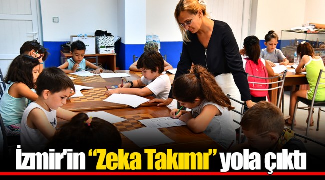 İzmir'in “Zeka Takımı” yola çıktı