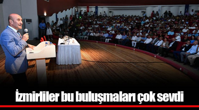 İzmirliler bu buluşmaları çok sevdi