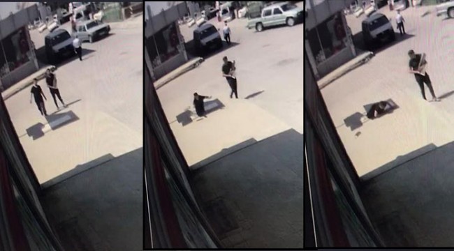 Kaldırımda yürürken, havalandırma menfezine düştü