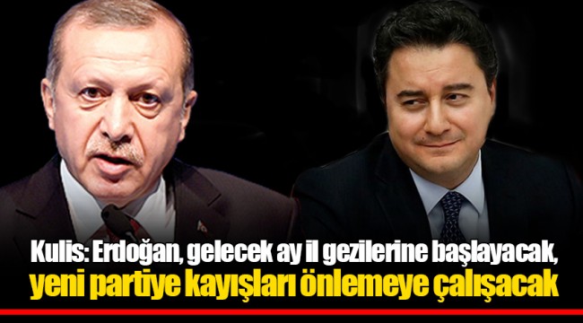 Kulis: Erdoğan, gelecek ay il gezilerine başlayacak, yeni partiye kayışları önlemeye çalışacak