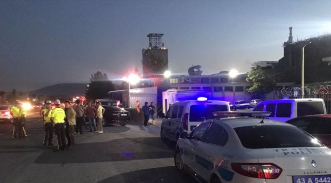 Kütahya'da azot fabrikasında patlama