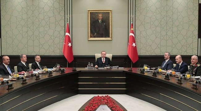 MGK: Sınır güvenliği çerçevesinde barış koridorunun inşası kararlılık teyit edildi