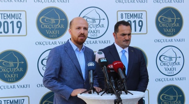 Okçular Vakfı'yla ilgili iddialara yanıt veren Bilal Erdoğan: Öyle bir şey yok