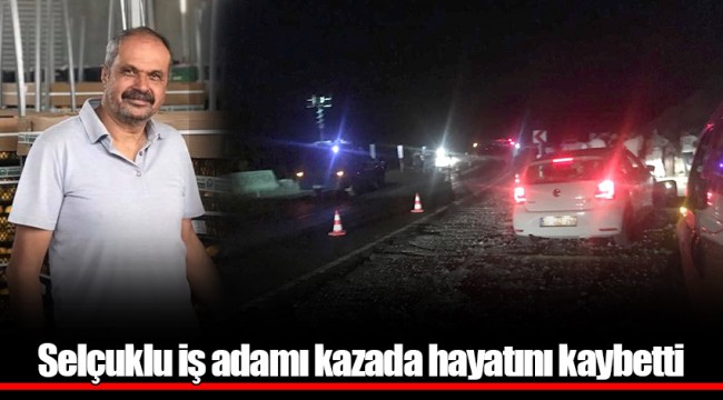 Selçuklu iş adamı motosiklet kazasında hayatını kaybetti