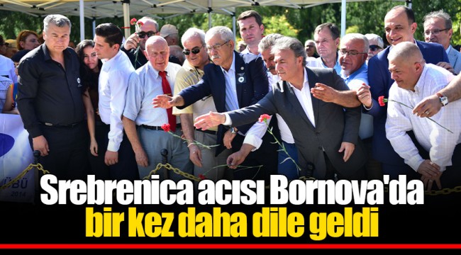 Srebrenica acısı Bornova'da bir kez daha dile geldi