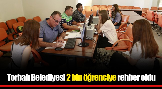 Torbalı Belediyesi 2 bin öğrenciye rehber oldu