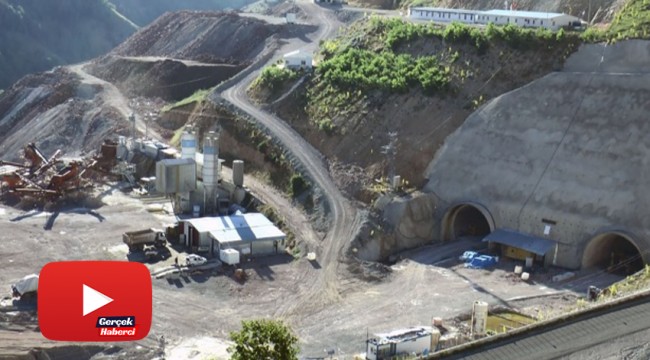 Türkiye'nin en uzun 3. tünelinde kazı çalışmaları tamamlandı