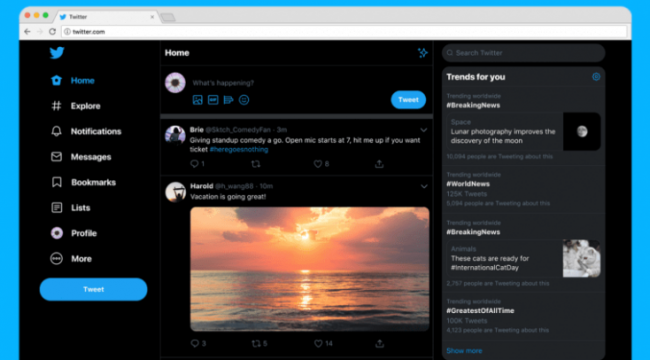 Twitter’ın tasarımı değişiyor