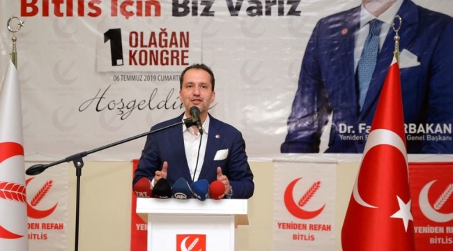 Yeniden Refah Partisi Genel Başkanı Fatih Erbakan: Yoksulluğu ortadan kaldırmak için geliyoruz