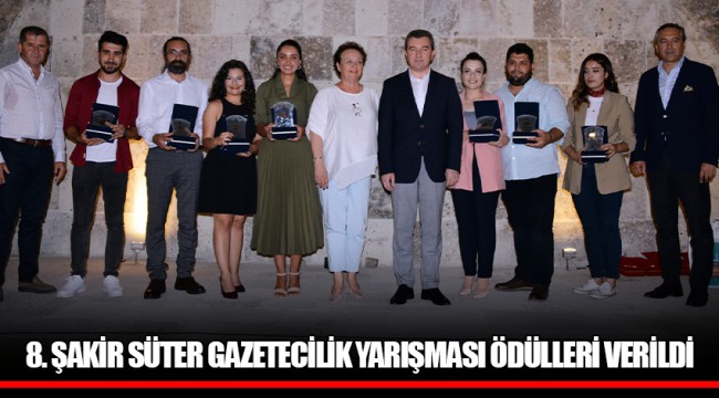 8. ŞAKİR SÜTER GAZETECİLİK YARIŞMASI ÖDÜLLERİ VERİLDİ