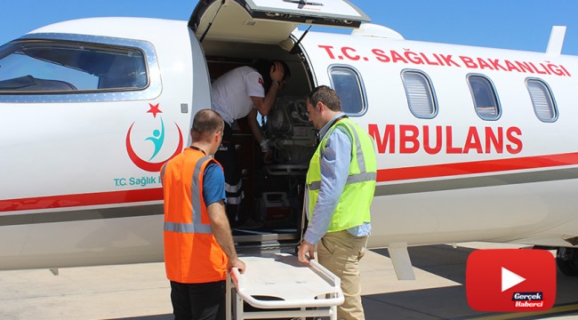 Ambulans uçaklar 9 yılda 13 bin 237 hasta taşıdı