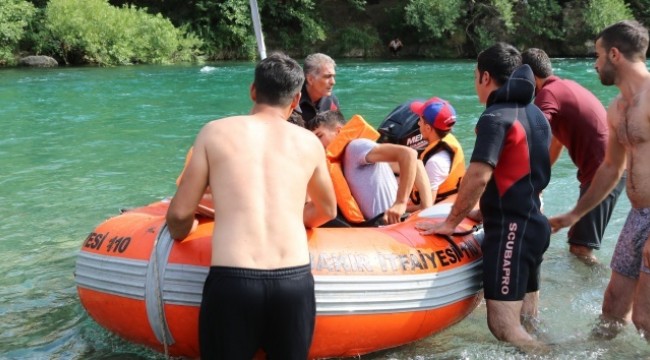 Baraj kapakları açıldı piknik yapan 70 kişi mahsur kaldı