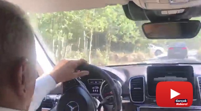 Binali Yıldırım kendi kullandığı araçla Nemrut’a çıktı