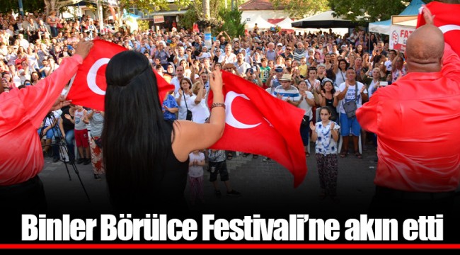 Binler Börülce Festivali’ne akın etti