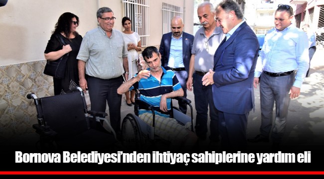 Bornova Belediyesi’nden ihtiyaç sahiplerine yardım eli