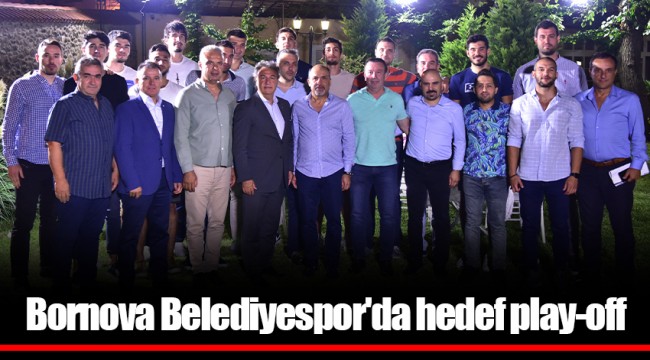 Bornova Belediyespor'da hedef play-off