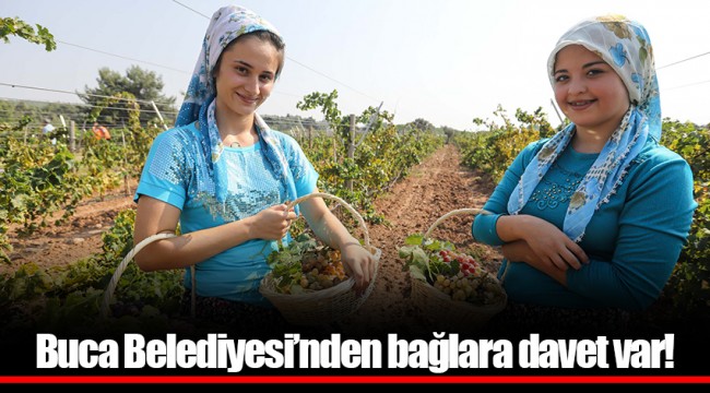 Buca Belediyesi’nden bağlara davet var!