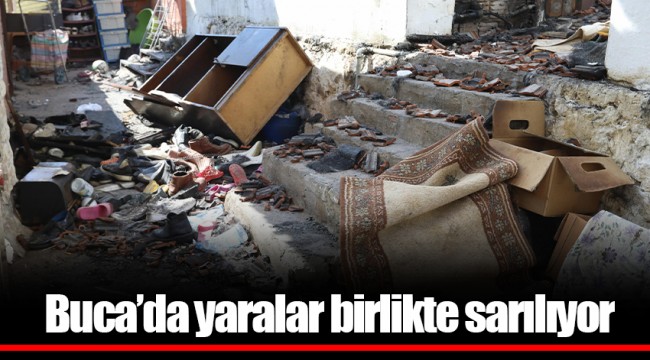 Buca’da yaralar birlikte sarılıyor