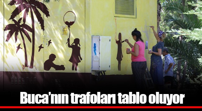 Buca'nın trafoları tablo oluyor 