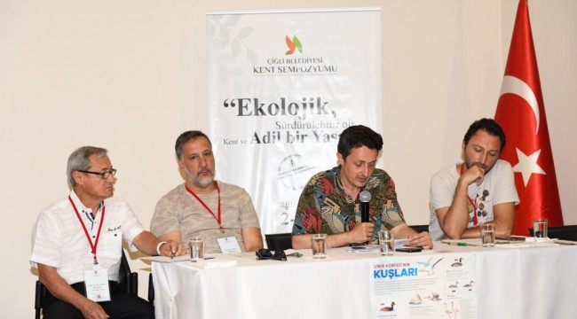 Çiğli Kent sempozyumunda Gediz Deltası vurgusu