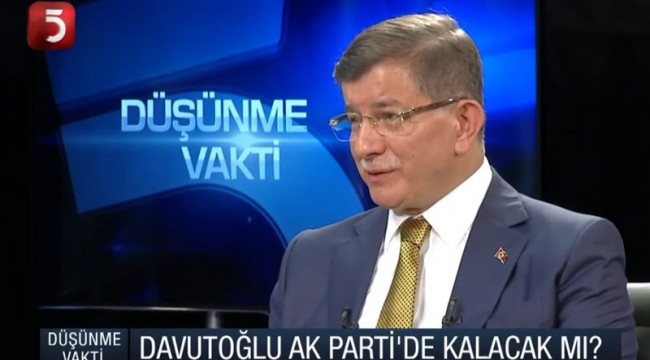 Davutoğlu'ndan dikkat çeken açıklamalar! O sözlerine açıklık getirdi