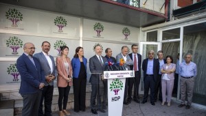 DİSK, KESK, TMMOB ve TTB'den HDP'ye destek ziyareti