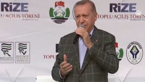Erdoğan: İstanbul'u sel bastı beyefendi tatilde, daha dün bir bugün iki