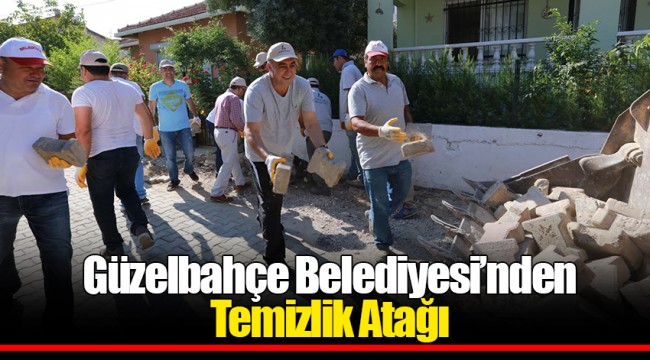 Güzelbahçe Belediyesi’nden Temizlik Atağı
