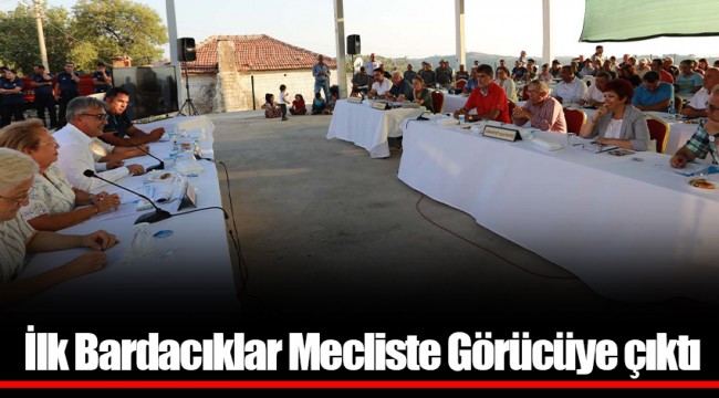 İlk Bardacıklar Mecliste Görücüye çıktı