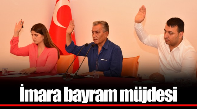 İmara bayram müjdesi
