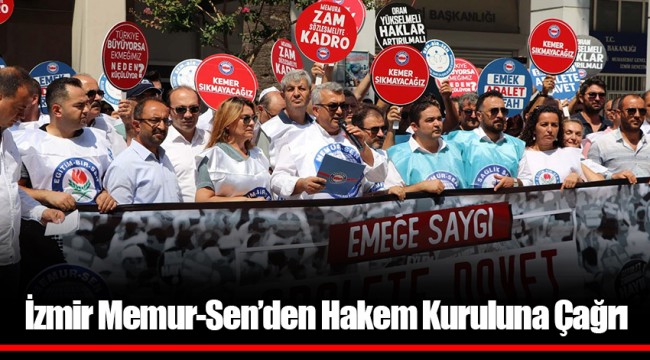 İzmir Memur-Sen’den Hakem Kuruluna Çağrı