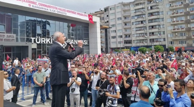 Kılıçdaroğlu'ndan 'Türk bayrağını tanımıyor' diyen Erdoğan'a yanıt