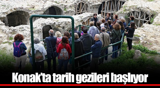 Konak’ta tarih gezileri başlıyor