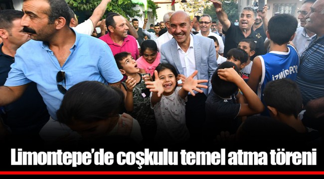 Limontepe’de coşkulu temel atma töreni